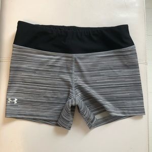 Under armour spandex shorts